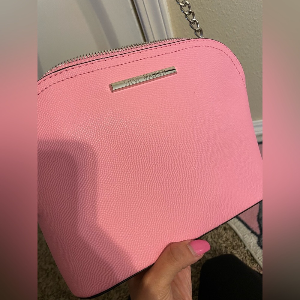 Steve Madden light pink crossbody purse. Never used
